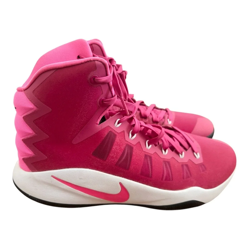NIKE Men HyperDunk 2016 Breast Cancer Awareness Pink Basketball Shoes (Size 16)